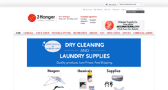 Desktop Screenshot of 3hangersupply.com